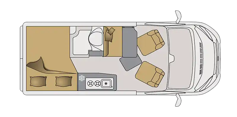 Kastenwagen mit Vollausstattung – Hobby Caravan